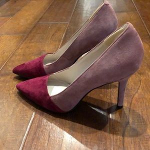 Wine and Blush Nine West Heels/Pumps/Stilettos